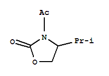 (9ci)-3-乙?；?4-(1-甲基乙基)-2-噁唑烷酮結(jié)構(gòu)式_289706-65-6結(jié)構(gòu)式