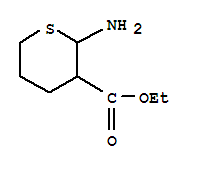 2H-thiopyran-3-carboxylicacid,2-aminotetrahydro-,ethylester(8ci) Structure,29108-10-9Structure