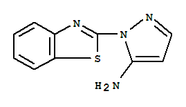 Benzothiazole, 2-(5-aminopyrazol-1-yl)-(8ci) Structure,29219-43-0Structure