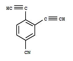 Benzonitrile, 3,4-diethynyl-(9ci) Structure,302346-43-6Structure
