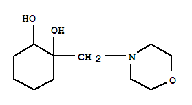 (9ci)-1-(4-嗎啉甲基)-1,2-環(huán)己烷二醇結(jié)構(gòu)式_304884-00-2結(jié)構(gòu)式