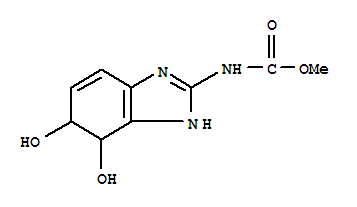 Carbamic acid, (4,5-dihydro-4,5-dihydroxy-1h-benzimidazol-2-yl)-, methyl ester (9ci)Structure,309261-24-3Structure Carbamic acid, (4,5-dihydro-4,5-dihydroxy-1h-benzimidazol-2-yl)-, methyl ester (9ci) Structure,309261-24-3Structure