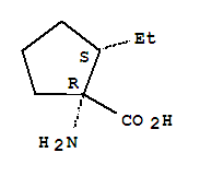 (1r,2s)-(9ci)-1-氨基-2-乙基-環(huán)戊烷羧酸結(jié)構(gòu)式_309757-09-3結(jié)構(gòu)式