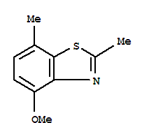 Benzothiazole, 4-methoxy-2,7-dimethyl-(9ci) Structure,313374-33-3Structure