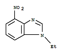 1H-benzimidazole,1-ethyl-4-nitro-(9ci) Structure,31419-70-2Structure