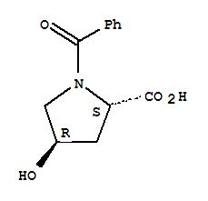 N-苯甲?；?4-羥基脯氨酸結(jié)構(gòu)式_31560-19-7結(jié)構(gòu)式