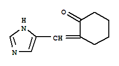 (9ci)-2-(1H-咪唑-4-基亞甲基)-環(huán)己酮結(jié)構(gòu)式_317338-34-4結(jié)構(gòu)式