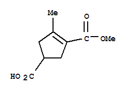 (8ci,9ci)-4-甲基-3-環(huán)戊烯-1,3-二羧酸結構式_32116-54-4結構式