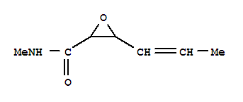 (9ci)-n-甲基-3-(1-丙烯基)-環(huán)氧乙烷羧酰胺結構式_326908-69-4結構式
