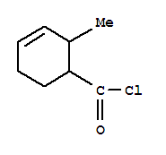 (8ci)-2-甲基-3-環(huán)己烯-1-羰酰氯結構式_32893-59-7結構式