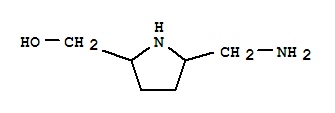 2-Pyrrolidinemethanol,5-(aminomethyl)-(8ci) Structure,33251-92-2Structure