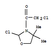 (9Ci)-2-氯-3-(氯乙?；?-4,4-二甲基-噁唑啉結(jié)構(gòu)式_339366-58-4結(jié)構(gòu)式