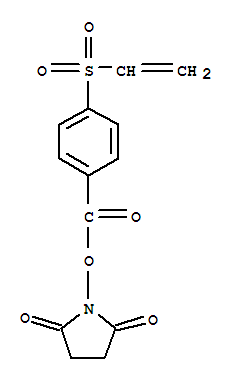 4-乙烯基磺酰基苯甲酸-NHS結(jié)構(gòu)式_343934-41-8結(jié)構(gòu)式