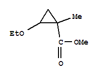(9Ci)-2-乙氧基-1-甲基環(huán)丙烷羧酸甲酯結(jié)構(gòu)式_344354-79-6結(jié)構(gòu)式