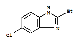1H-benzimidazole,5-chloro-2-ethyl-(9ci) Structure,34569-15-8Structure