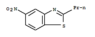 Benzothiazole, 5-nitro-2-propyl-(9ci) Structure,34601-82-6Structure