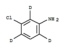 3-氯苯胺-D3氘代結構式_347840-11-3結構式