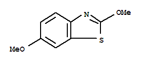 Benzothiazole, 2,6-dimethoxy-(8ci,9ci) Structure,3507-19-5Structure