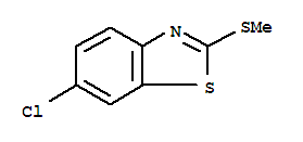Benzothiazole, 6-chloro-2-(methylthio)-(6ci,7ci,8ci,9ci) Structure,3507-42-4Structure