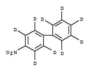 4-硝基聯(lián)苯-D9結構式_350818-59-6結構式