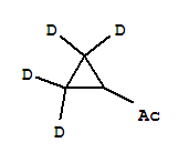 環(huán)丙基甲基酮-D4結(jié)構(gòu)式_350818-63-2結(jié)構(gòu)式