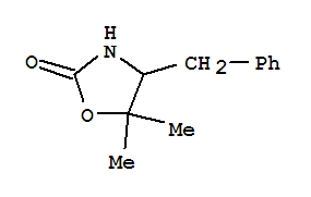 (9Ci)-5,5-二甲基-4-(苯基甲基)-2-噁唑烷酮結構式_352438-06-3結構式