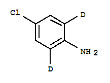 對(duì)氯苯胺-D2氘代結(jié)構(gòu)式_35749-94-1結(jié)構(gòu)式