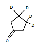 環(huán)戊酮-D4結構式_36219-23-5結構式