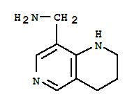 (1,2,3,4-四氫-[1,6]萘啶-8-基)-甲基胺結(jié)構(gòu)式_362606-18-6結(jié)構(gòu)式