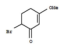 (9ci)-6-溴-3-甲氧基-2-環(huán)己烯-1-酮結構式_36379-45-0結構式