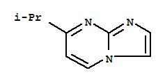 (9CI)-7-(1-甲基乙基)-嘧啶結(jié)構(gòu)式_375857-70-8結(jié)構(gòu)式