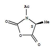 (4S)-(9Ci)-3-乙?；?4-甲基-2,5-噁唑啉二酮結(jié)構(gòu)式_386767-18-6結(jié)構(gòu)式