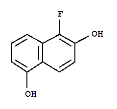 5-氟-1,6-萘二醇結(jié)構(gòu)式_388622-50-2結(jié)構(gòu)式