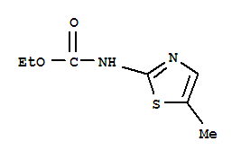 (9Ci)-(5-甲基-2-噻唑)-氨基甲酸乙酯結(jié)構(gòu)式_39122-64-0結(jié)構(gòu)式