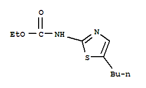 (9Ci)-(5-丁基-2-噻唑)-氨基甲酸乙酯結(jié)構(gòu)式_39122-78-6結(jié)構(gòu)式