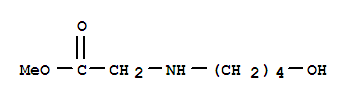 (9CI)-N-(4-羥基丁基)-甘氨酸甲酯結(jié)構(gòu)式_391642-52-7結(jié)構(gòu)式