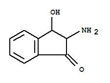 1H-inden-1-one, 2-amino-2,3-dihydro-3-hydroxy- Structure,39819-79-9Structure