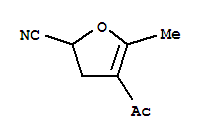 (9ci)-4-乙酰基-2,3-二氫-5-甲基-2-呋喃甲腈結(jié)構(gòu)式_39822-46-3結(jié)構(gòu)式