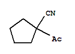 (9ci)-1-乙?；?環(huán)戊烷甲腈結(jié)構(gòu)式_403615-63-4結(jié)構(gòu)式