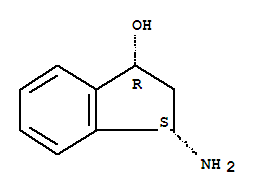 1H-inden-1-ol, 3-amino-2,3-dihydro-, (1r,3s)- (9ci) Structure,403672-06-0Structure
