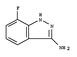 (9ci)-7-氟-1H-吲唑-3-胺結構式_404827-60-7結構式