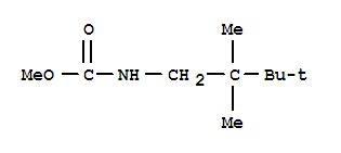 Carbamic acid, (2,2,3,3-tetramethylbutyl)-, methyl ester (9ci) Structure,409315-20-4Structure