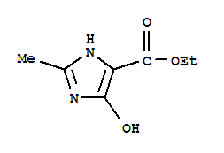 1H-imidazole-4-carboxylicacid,5-hydroxy-2-methyl-,ethylester(9ci) Structure,412301-42-9Structure