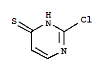 (9ci)-2-氯-4(1H)-嘧啶硫酮結(jié)構(gòu)式_41393-86-6結(jié)構(gòu)式