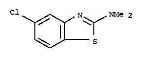 Benzothiazole, 5-chloro-2-(dimethylamino)-(7ci,8ci) Structure,4225-16-5Structure