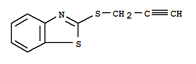 Benzothiazole, 2-(2-propynylthio)-(6ci,9ci) Structure,42477-59-8Structure