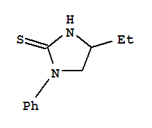 2-Imidazolidinethione,4-ethyl-1-phenyl-(9ci) Structure,433285-45-1Structure
