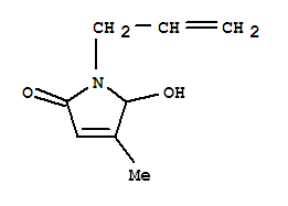 2H-pyrrol-2-one, 1,5-dihydro-5-hydroxy-4-methyl-1-(2-propenyl)-(9ci)Structure,445489-29-2Structure 2H-pyrrol-2-one, 1,5-dihydro-5-hydroxy-4-methyl-1-(2-propenyl)-(9ci) Structure,445489-29-2Structure