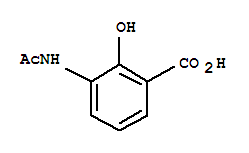 Benzoic acid, 3-(acetylamino)-2-hydroxy-(9ci) Structure,447410-00-6Structure