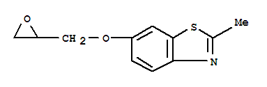 Benzothiazole, 2-methyl-6-(oxiranylmethoxy)-(9ci) Structure,449756-84-7Structure